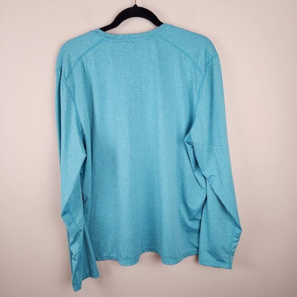 Life Is Good women's XXL long sleeve performance shirt 3 beach chairs Americana - Picture 5 of 9